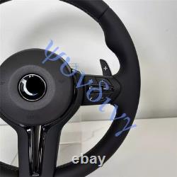 New M Steering Wheel For BMW F06 F07 F10 F11 F12 F01 F02 F03 5 6 7 Series Black