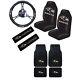 New Nfl Baltimore Ravens Car Truck Seat Covers Steering Wheel Cover Floor Mats