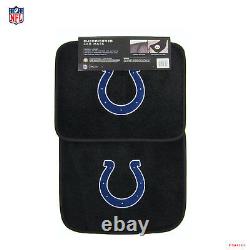 New NFL Indianapolis Colts Car Truck Seat Covers Floor Mats Steering Wheel Cover