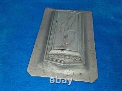 Nos Gm 1970 Camaro Front Header Emblem Factory Production Mold Z28 Ss Rs 70 Rare