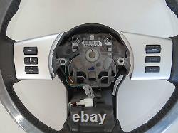 OEM 2005-2012 Nissan Pathfinder Leather Steering Wheel Controls HEATED