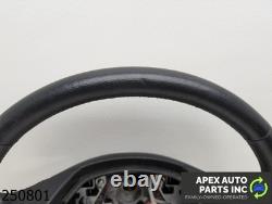 OEM 2011-2013 BMW 535i 3.0L BLACK LEATHER STEERING WHEEL