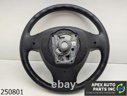 OEM 2011-2013 BMW 535i 3.0L BLACK LEATHER STEERING WHEEL