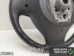 OEM 2011-2013 BMW 535i 3.0L BLACK LEATHER STEERING WHEEL