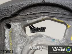 OEM 2011-2013 BMW 535i 3.0L BLACK LEATHER STEERING WHEEL