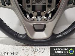 OEM 2013-2019 Ford Taurus 3.5L Steering Wheel W Controls Leather
