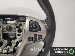 OEM 2013-2019 Ford Taurus 3.5L Steering Wheel W Controls Leather