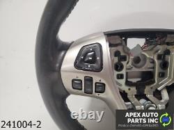 OEM 2013-2019 Ford Taurus 3.5L Steering Wheel W Controls Leather