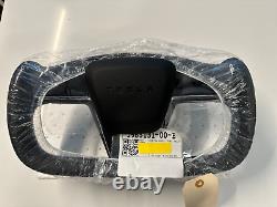 OEM 2021-2024 Genuine Tesla Plaid Yoke Steering Wheel for Tesla Model S / X