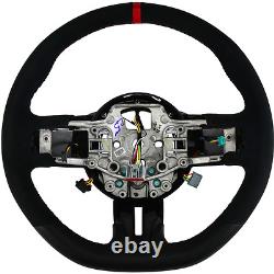 OEM NEW 15-17 Mustang Steering Wheel Alcantara Suede Leather GT350R Red Black