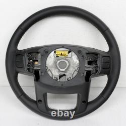 OEM Steering Wheel For GMC Sierra Black Leather 84946331