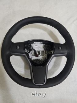 OEM Tesla Model 3 Y Steering Wheel PUR Leather 1490214-00-C