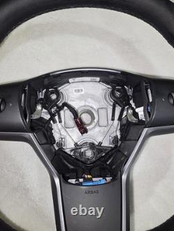 OEM Tesla Model 3 Y Steering Wheel PUR Leather 1490214-00-C