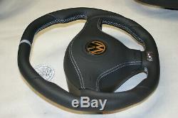 OEM VW steering wheel Golf 4 MK4 3BG Passat B5 Bora R32 GTI Skoda Seat LederManZ