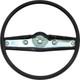 Oer 3939731 69-70 Gm Steering Wheel, Black, Standard Interior