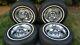 Original Gm 1968 Corvette Ag 4 Complete Matching 15x7 Rally Wheels Kelsey Hayes