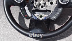 Oem 2014 2015 2016 Kia Soul Steering Wheel Leather Cruise Controlred Stitching