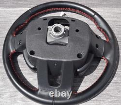 Oem 2014 2015 2016 Kia Soul Steering Wheel Leather Cruise Controlred Stitching