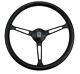 Oldsmobile Cutlass Black Spokes Grant Style 3 Spoke Steering Wheel 15