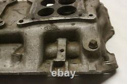 Original Dodge Plymouth Mopar Poly V8 Engine Dual Quad Aluminum Intake 1735919