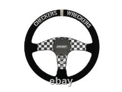 PRP SHRDYG259 x Shreddy Checkered Steering Wheel Flat
