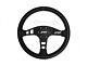 Prp Seats Flat Leather Steering Wheel, 6-bolt Pattern Black 1 Steering Whe
