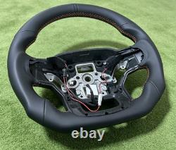 Perforated Leather Steering Wheel withBlack Stripe for 2023 ford raptor /Heated US