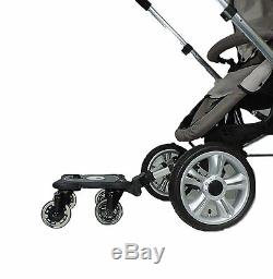 Platform for Chair ride Baby Boy With Steering wheel and Seat Universal Buggy