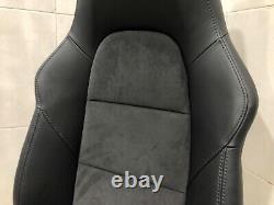 Porsche 911 991 Gts Gt3 4-way Sport Seats Black Alcantara Set 981 718 Leather