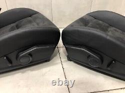 Porsche 911 991 Gts Gt3 4-way Sport Seats Black Alcantara Set 981 718 Leather