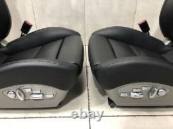 Porsche 911 991 Gts Gt3 Cooled Vented 18-way Sport Seats Black Leather Turbo