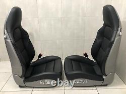 Porsche 911 991 Gts Gt3 Cooled Vented 18-way Sport Seats Black Leather Turbo