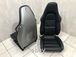 Porsche 911 991 Gts Gt3 Cooled Vented 18-way Sport Seats Black Leather Turbo