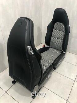 Porsche 911 991 Gts Gt3 Houndstooth 911r 18-way Sport Seats Black Leather Turbo