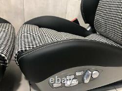 Porsche 911 991 Gts Gt3 Houndstooth 911r 18-way Sport Seats Black Leather Turbo