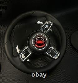 Porsche Black Leather Steering Wheel Upgrade For 997 991 981 987 Non Heat No MF