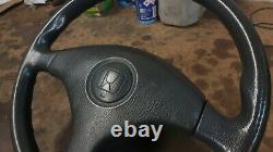 RARE 96-00 Honda Civic EK grey steering wheel non-SRS EJ9, EK3, EK4, EK9