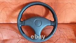 RARE 96-00 Honda Civic EK leather steering wheel non-SRS EJ9, EK3, EK4, EK9
