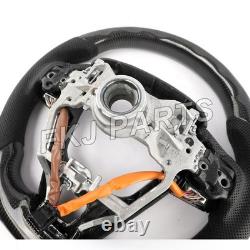 REAL CARBON FIBER STEERING WHEEL FOR 2023 TOYOTA CAMRY RAV4 COROLLA With BUTTON