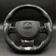Real Carbon Fiber Steering Wheel For Lexus Isf Is200/250/300/350 Withcover 2014+