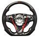 Real Carbon Fiber Steering Wheel For Acura Tlx Black Leather 2015 2020 Years