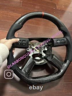 REAL CARBON FIBER Steering Wheel FOR Dodge Challenger SRT8 2005 /Chrysler