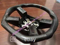 REAL CARBON FIBER Steering Wheel FOR Dodge Challenger SRT8 2005 /Chrysler