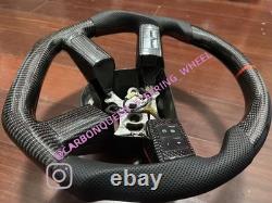 REAL CARBON FIBER Steering Wheel FOR Dodge Challenger SRT8 2005 /Chrysler