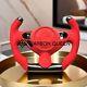 Real Carbon Fiber Steering Wheel For Nissan 370z Nismo Red Suede F1 Style