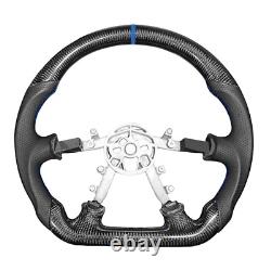 REAL CARBON FIBER Steering Wheel For Chevrolet Corvette C5 Z06 97-04 YEAR BLUE