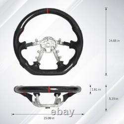 REAL CARBON FIBER Steering Wheel For Chevrolet Corvette C5 Z06 97-04 YEARS US
