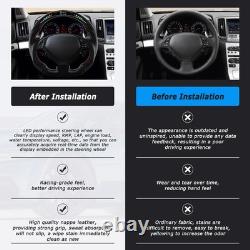 REAL Carbon Fiber LED Steering Wheel For Infiniti G37 EX35 EX37 2007-2015