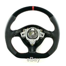 RESHAPED Steering Wheel VW Golf Passat GT GTI R32! Seat Leon! FLAT BOTTOM