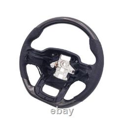 REVESOL Real Carbon Fiber Steering Wheel for 2021+ Ford F150 XL XLT LIMITED NEW